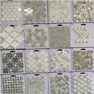 YDSTONE Customed Natural Stone Marble Mosaic Tiles