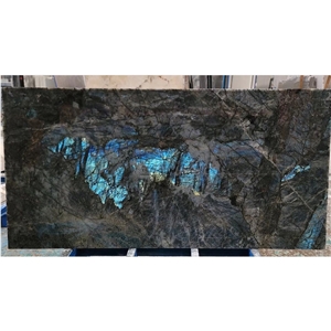 YDSTONE Natural Lemurian Labradorite Blue Granite Slabs