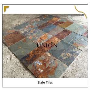 Direct Factory Supply Natural Black Slate Tile For Flooring