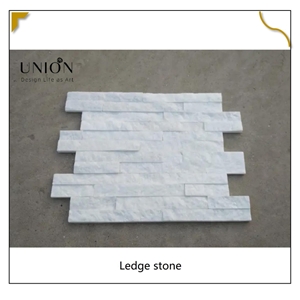 UNION DECO White Quartzite Stone Veneer For Wall Cladding