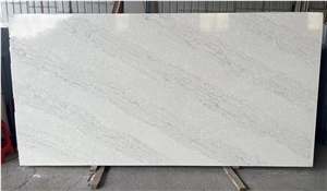 Artificial White Quartz Slabs Tiles 2101