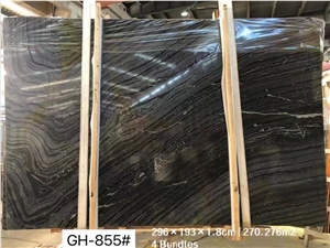 Ancient Wooden Marble  Chinese Black Wooden Marble