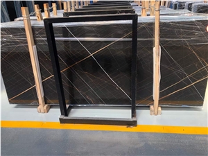 The Most Popular Tunisia Black Sahara Noir Marble Slabs