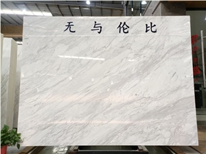 New Volakas Marble Slabs Greece Stone  For Wall Covering