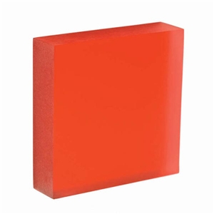 Red Anti-Scratch Iridescent Mica Acrylic Table Top