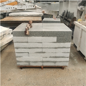 Balma Grey Granite G603 Bush Hammered Curbstone / Side Stone
