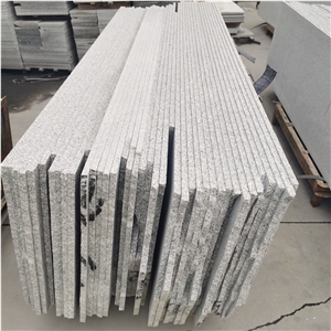 Cheap Hubei G603 Bacuo White Granite Polished Half Slabs