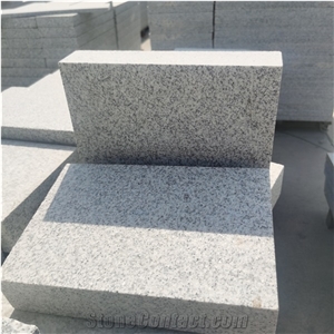 Cheap Hubei New G603 Granite Grey Flamed Paving Stone