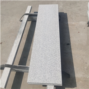 Polished Bacuo White Granite G603 Stair And Stepping Tiles