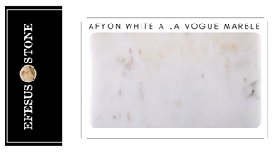 Afyon White A La Vogue Marble