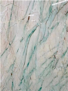 Brazil Parrot Green Quartzite Luxury Slabs For Wall Cladding