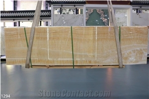 China Rosin Jade Onyx Small Polished Slabs For Interior Use