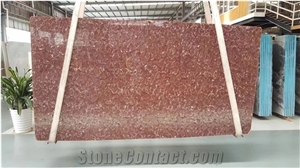 France Rosso Francia Red Marble Slab For Interior Design Use