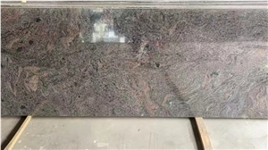 India Paradiso Granite Bash, Purple Half Slab For Floor Tile
