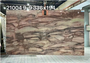 Wild Sea Granite Verde Lara Big Slab Hotel Floor Wall Use