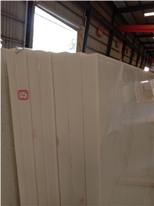 GOLDTOP OEM/ODM Calacatta Nuvo Quartz Slabs