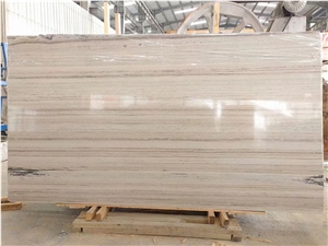 Beautiful Crystal Wood Grain Marble For Wall Tiles