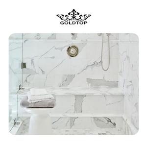 Best Choice Calacatta White Marble Slabs For Bathroom