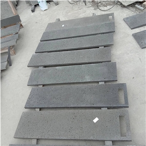 Chinese Hainan Black Basalt Tiels For Floor