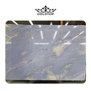 GOLDTOP ODM/OEM Blue Sky Marble Slab