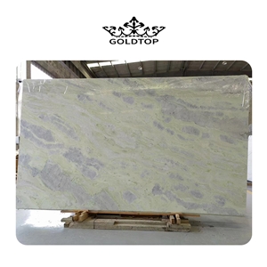 GOLDTOP ODM/OEM Lemon Ice Marble Slab