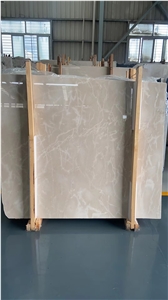 GOLDTOP ODM/OEM Lightning Beige Marble Slab