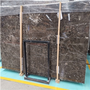 GOLDTOP ODM/OEM Marron Emperador Marble Slab