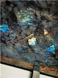 GOLDTOP OEM/OD Blue Labradorite Granite Slabs