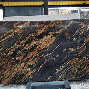 GOLDTOP OEM/ODM Magma Gold Brazilian Granite Slabs