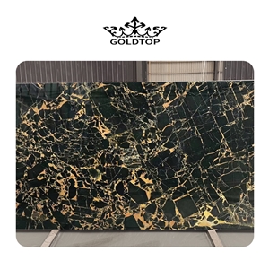 High Quality Best Choice Black Gold Marble Slabs