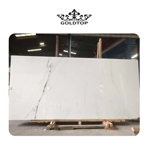 High Quality East Calacatta White Marble Slabs For Kitchen