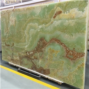 High Quality Green Onyx Slabs For Floor And Wall