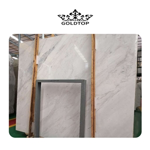 High Quality New Volakas White Marble Slabs For Bathroom