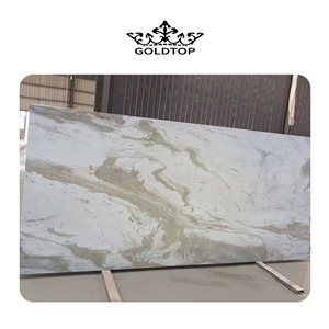 Luxury Green Hotselling Polished Marble Tile And Slab