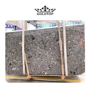 Modern Style Polished Marble Fossil Grey Marble Slabs