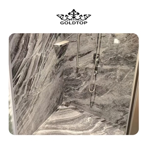 Polished Galaxy Wood Marble For Bathroom Wall Tiles