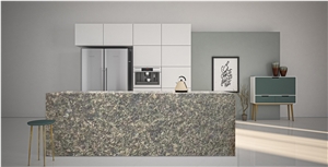 Verde Ubatuba Granite Floor/Wall Tiles Natural Stone