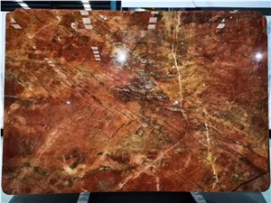 Algeria Rosso Damasco Marble Slab