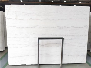Chinese Hot Selling Guangxi White Marble Slab