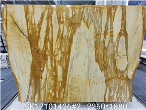 Italy Giallo Siena Golden Marble Slab