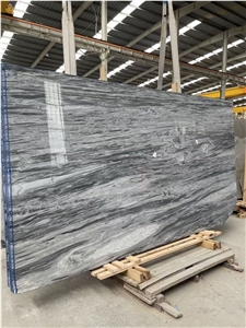 Italy Florence Grey Marble Bardiglio Carrara Slabs Tiles