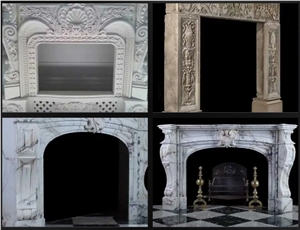 Egyptian Marble Fireplaces