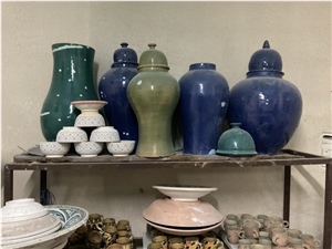 Zellige Ceramic Vases