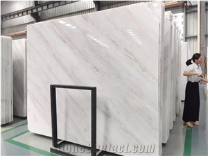 China Guangxi White Marble Slabs,Polished White Marble Slabs
