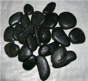 Black Pebbles,Landscaping Stones For Garden Decoration