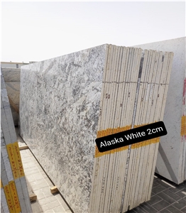Alaska White Granite 2Cm Slabs