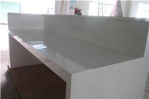 Solid Surface Furniture Factory Made White Bar Countertops