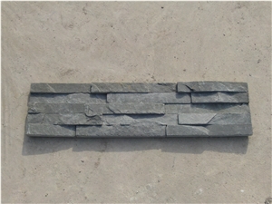 Black Slate Wall Panels Wall Cladding Veneer from China - StoneContact.com