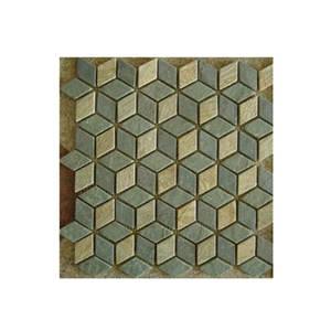Natural Slate Pattern Floor Stone Mosaic Slate Mosaic