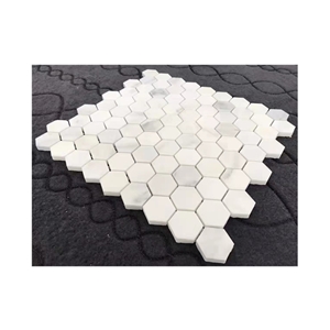 New Design Hexagon Mosaic Tiles Wall Mosaic